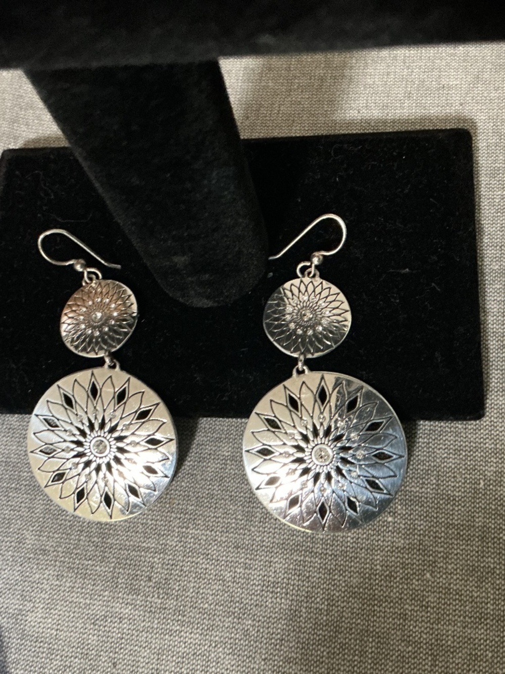 Brighton Starburst Double Disc Earrings